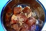 玉ねぎとアンチョビの炒めと保存 鶏肉アンチョビ